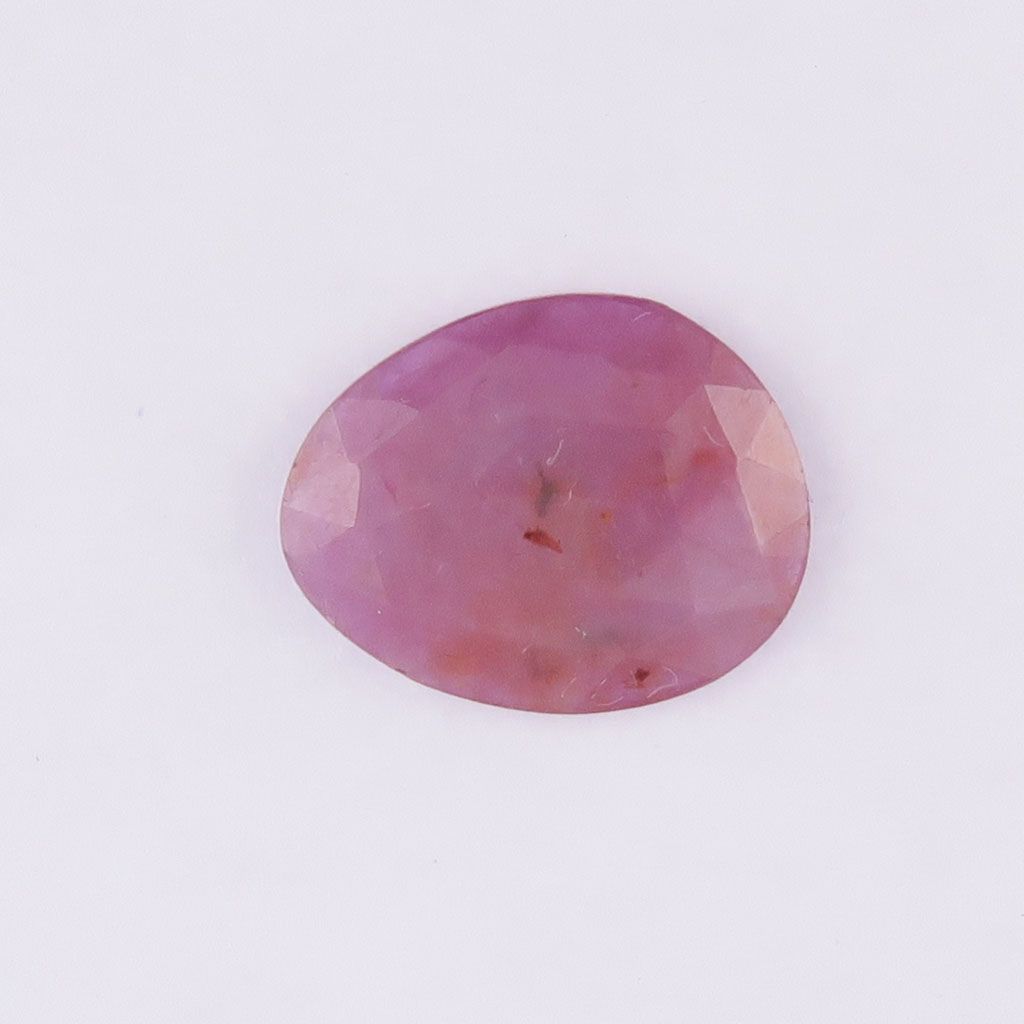 Sapphire facet top cabochon