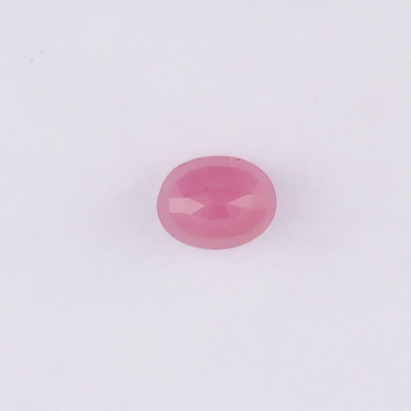 Sapphire faceted pink sheen - 2861