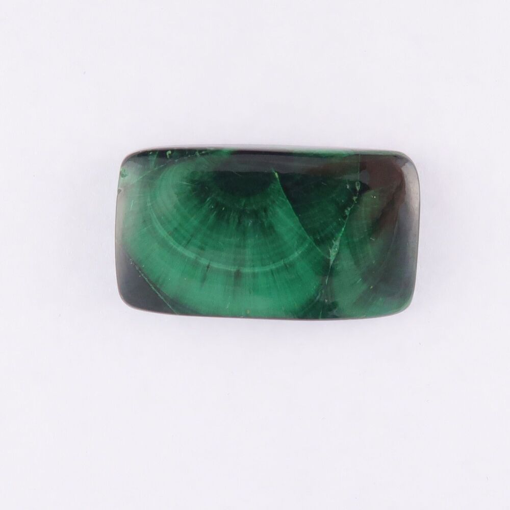 Malachite cabochon with chatoyancy - 2852