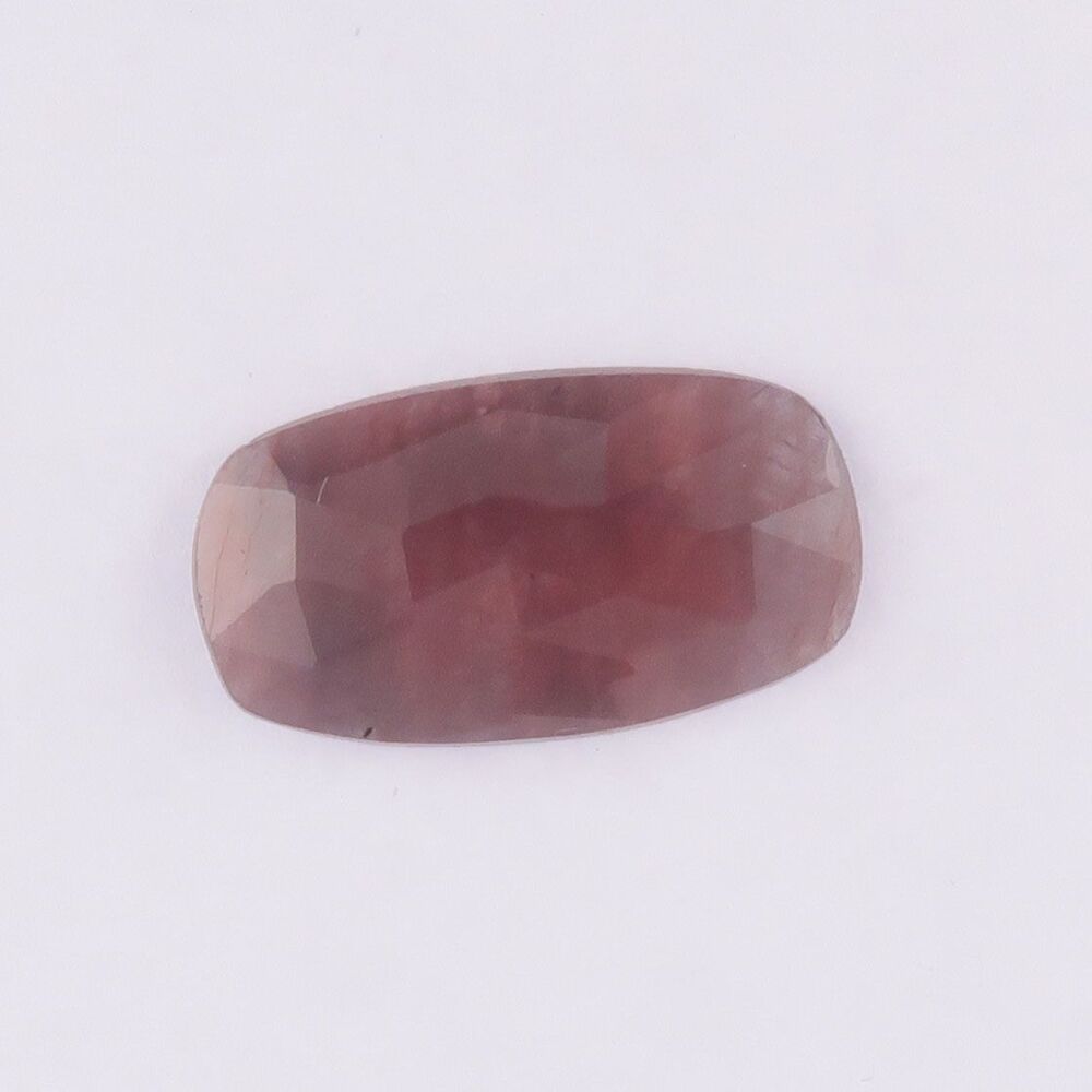 Sapphire facet top cabochon pink/purple - 2864