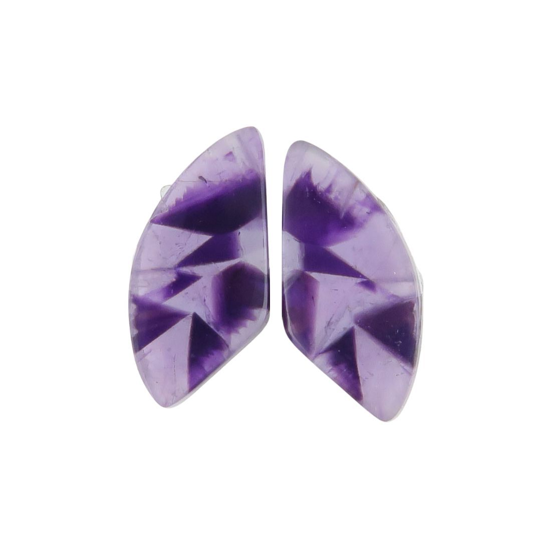 Amethyst pair - 1593