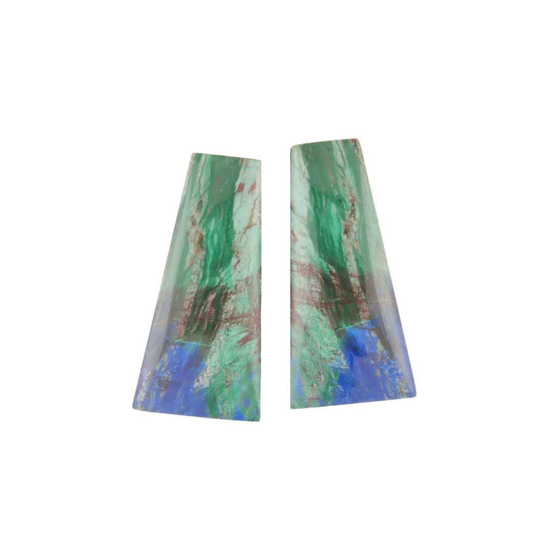 Azurite pair - 2574