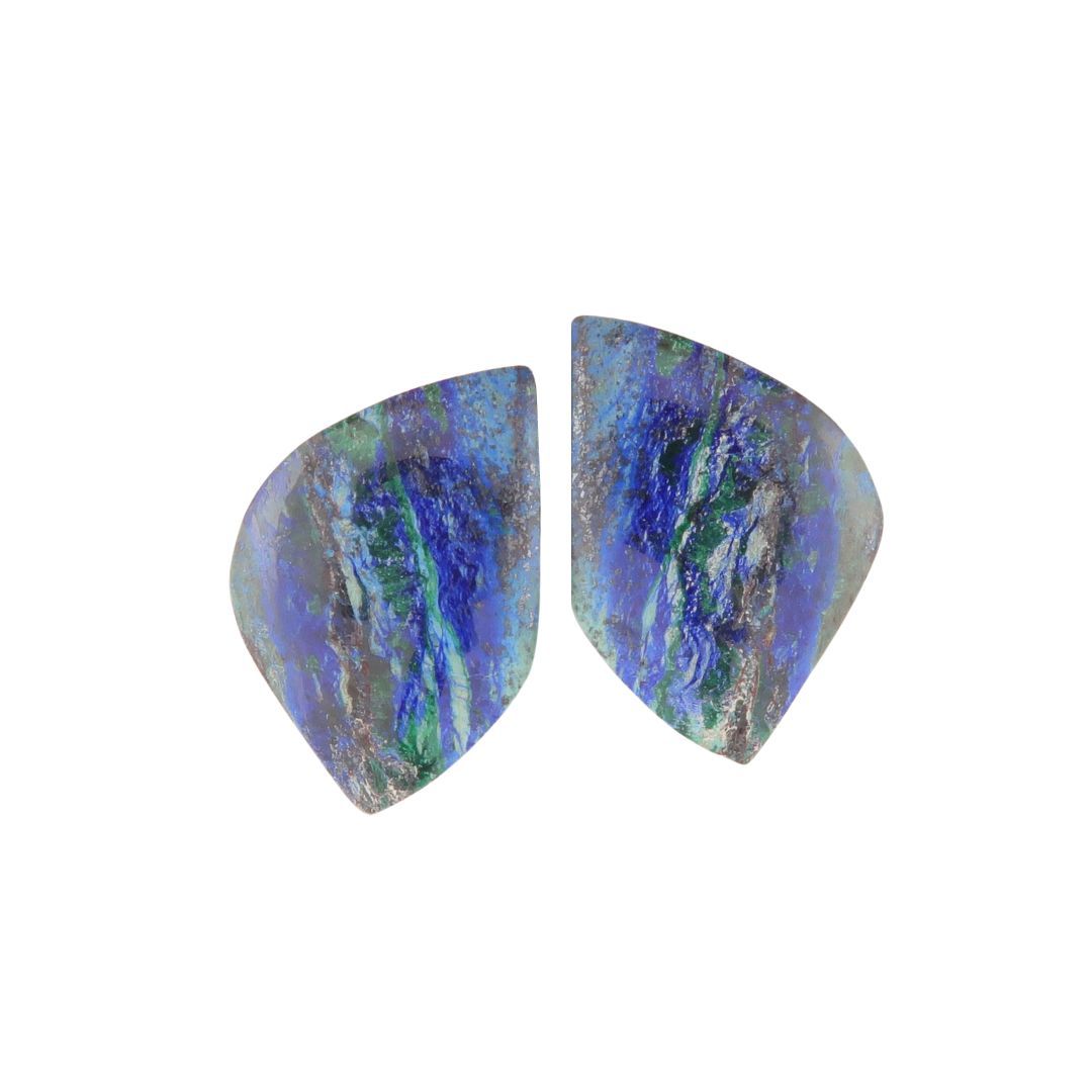 Azurite pair - 2605
