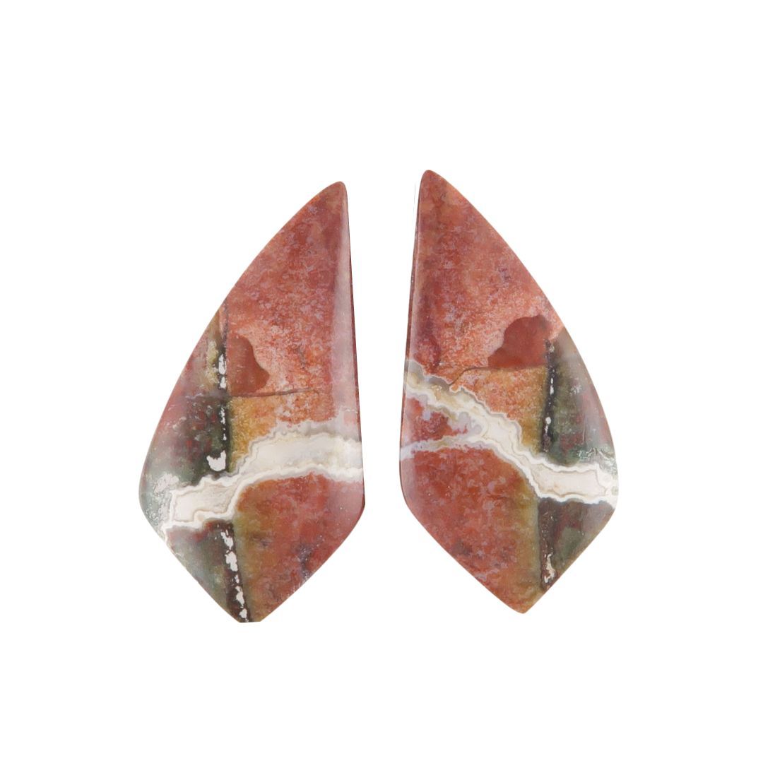 Cherry creek jasper pair - 1276