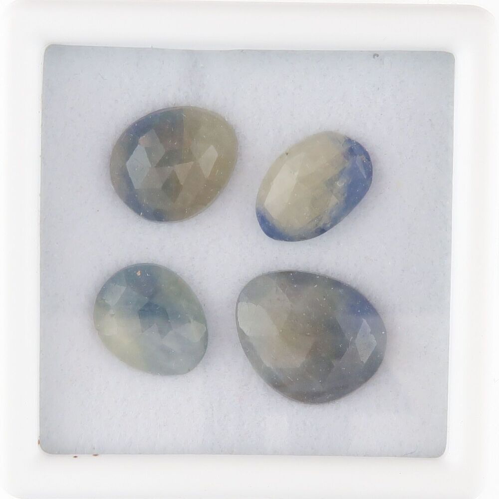 Sapphire facet top cabochons - 3411