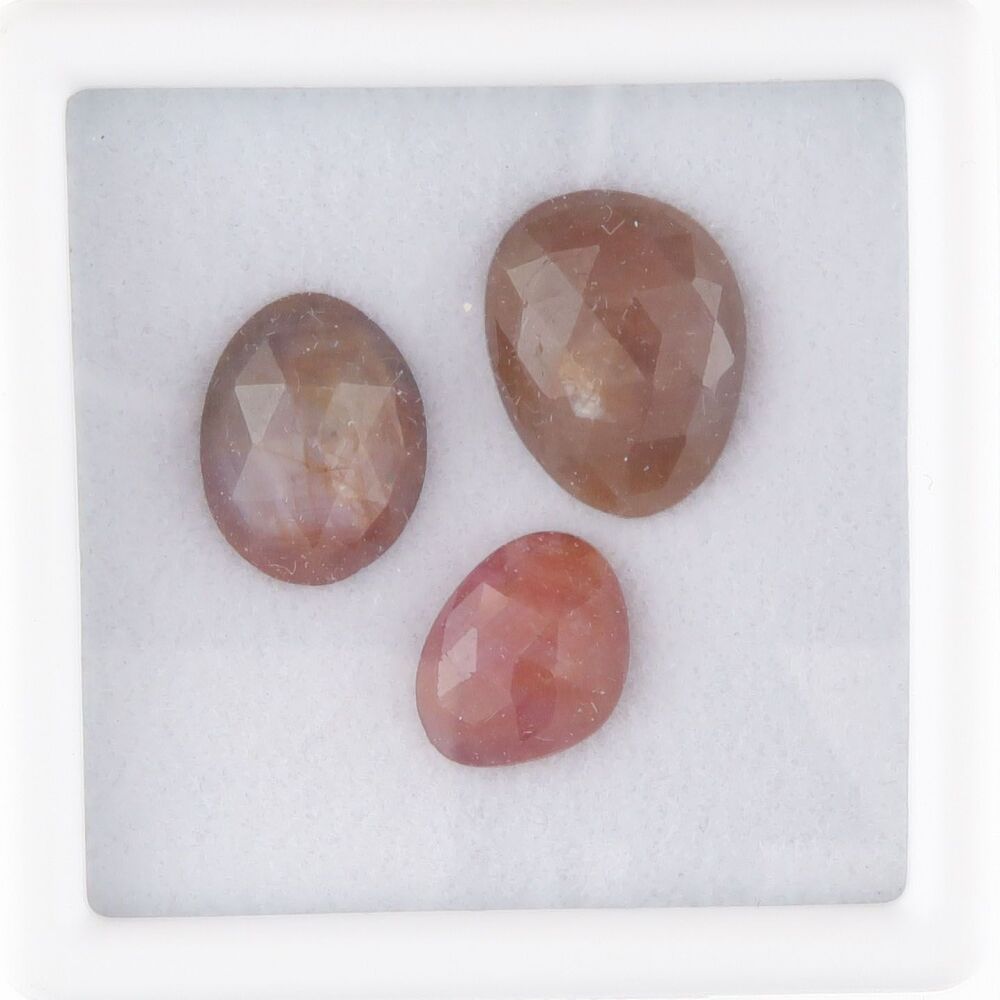 Sapphire facet top cabochons - 3456