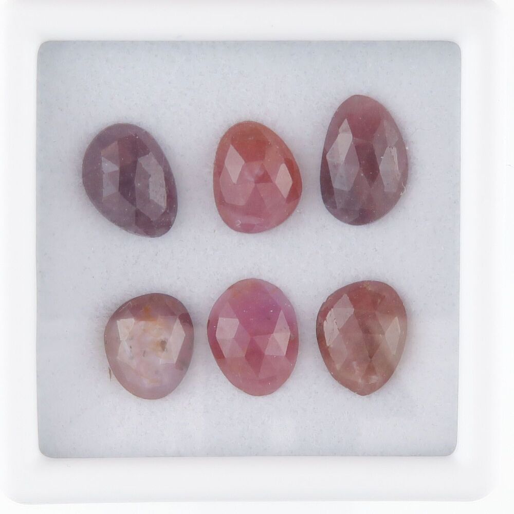 Sapphire facet top cabochons - 3480