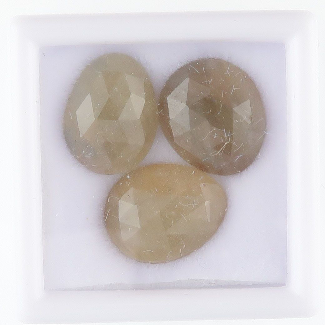 Sapphire facet top cabochons - 3440