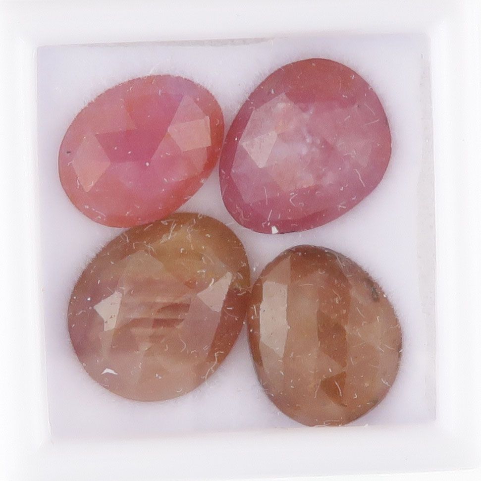 Sapphire facet top cabochons - 3436