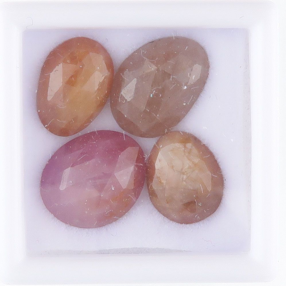 Sapphire facet top cabochons - 3433