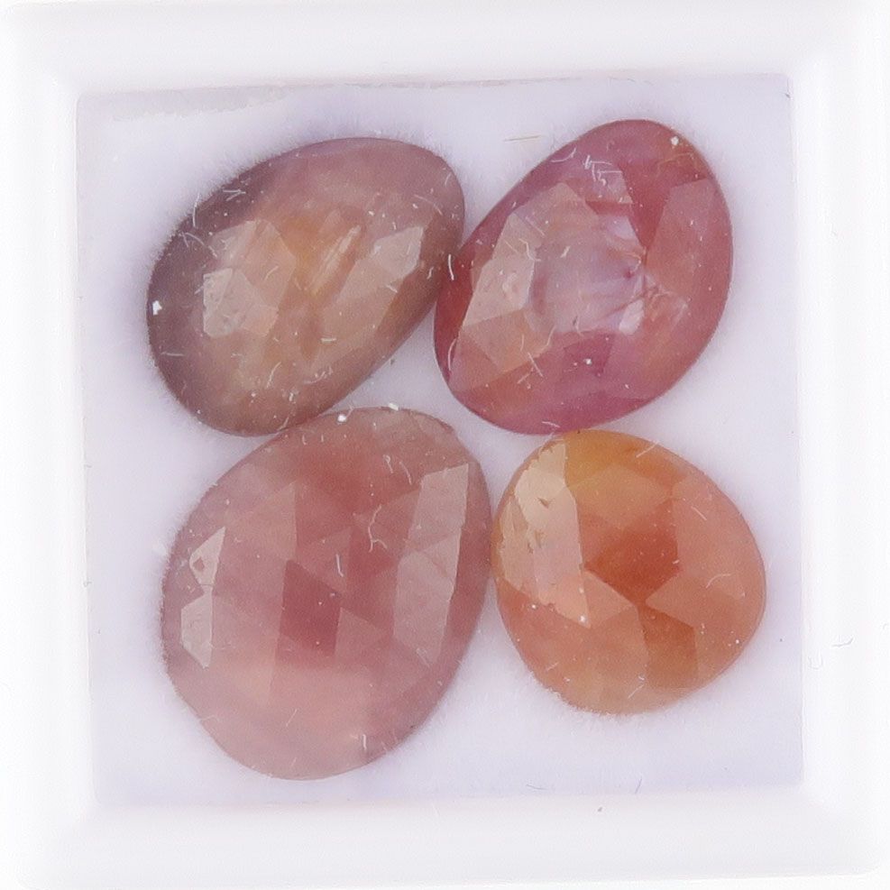 Sapphire facet top cabochons - 3434