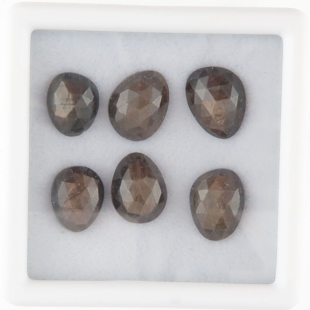 Sapphire facet top cabochons - 3477