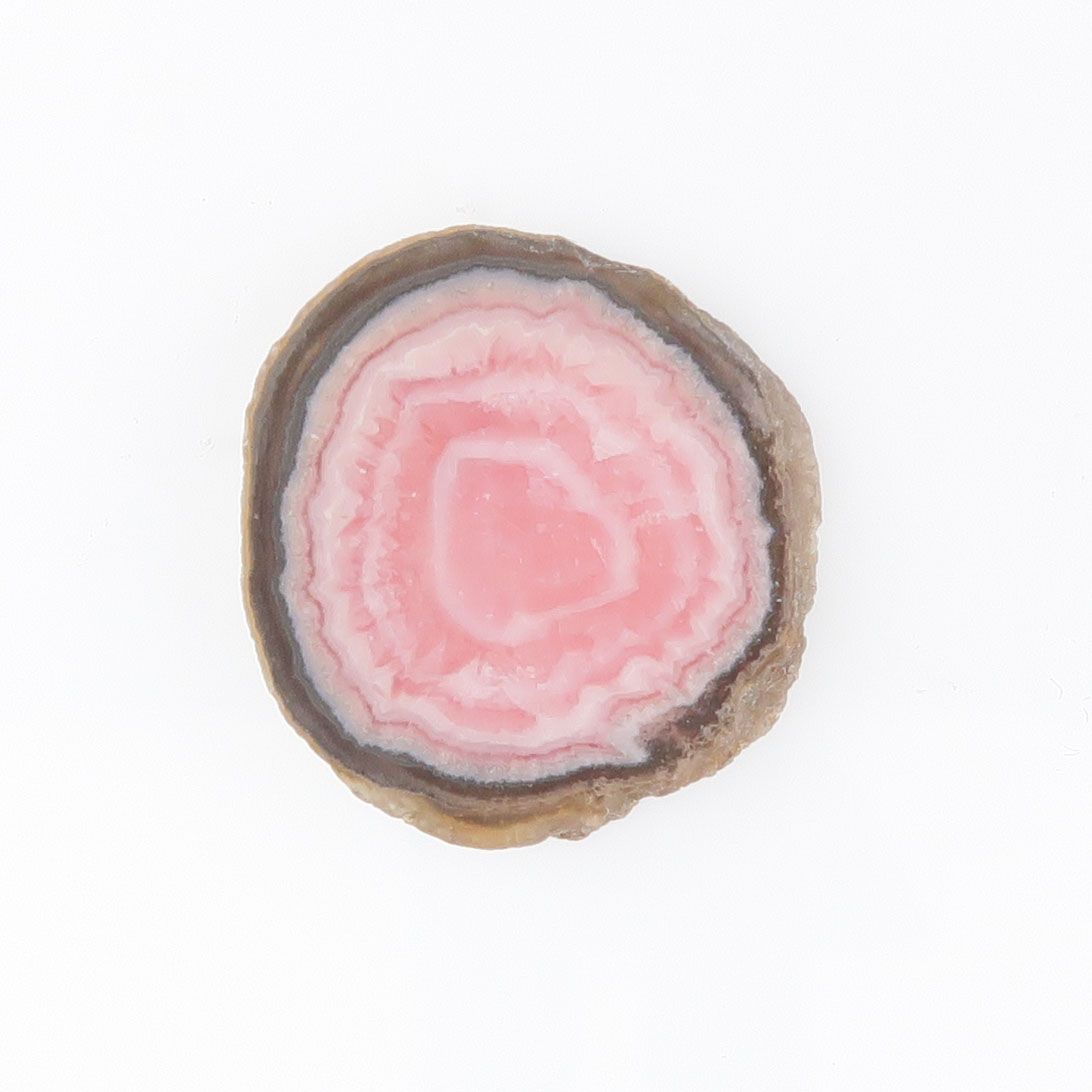 Rhodochrosite slice - 3528