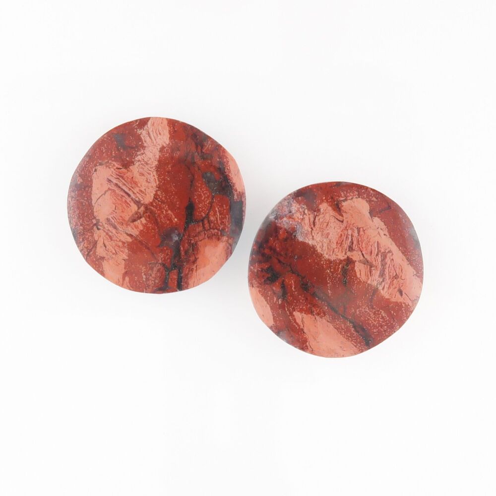 Red river jasper pair - 3512