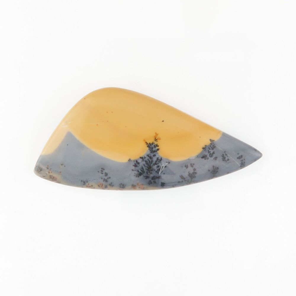 Maligano jasper cabochon with dendritic growth - 3520