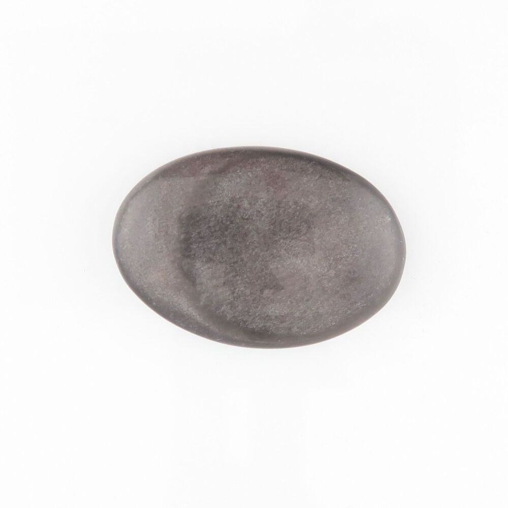 Silver sheen obsidian cabochon - 3571