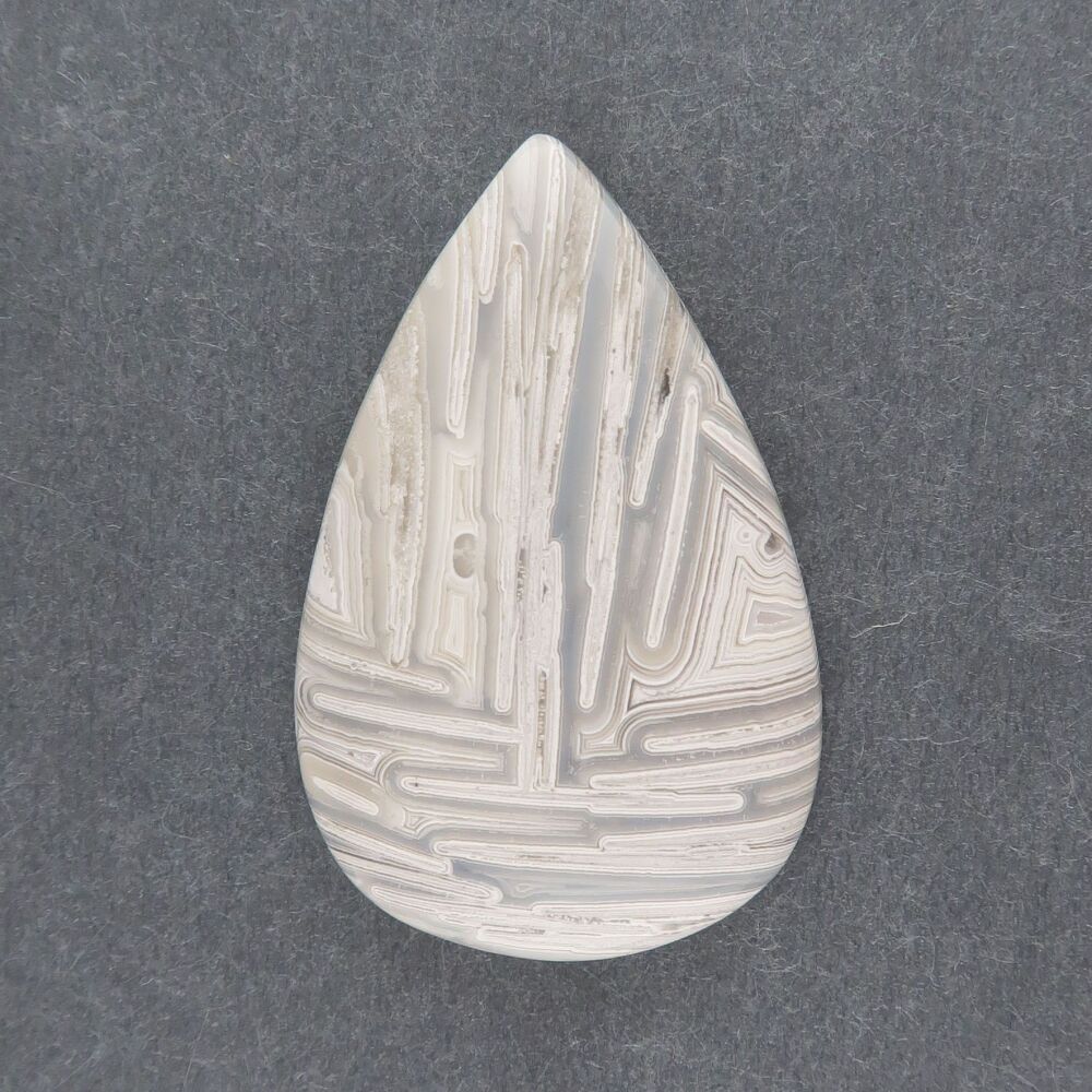 Lattice agate cabochon - 3557