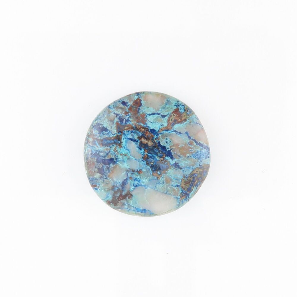 Shattuckite cabochon - 3546