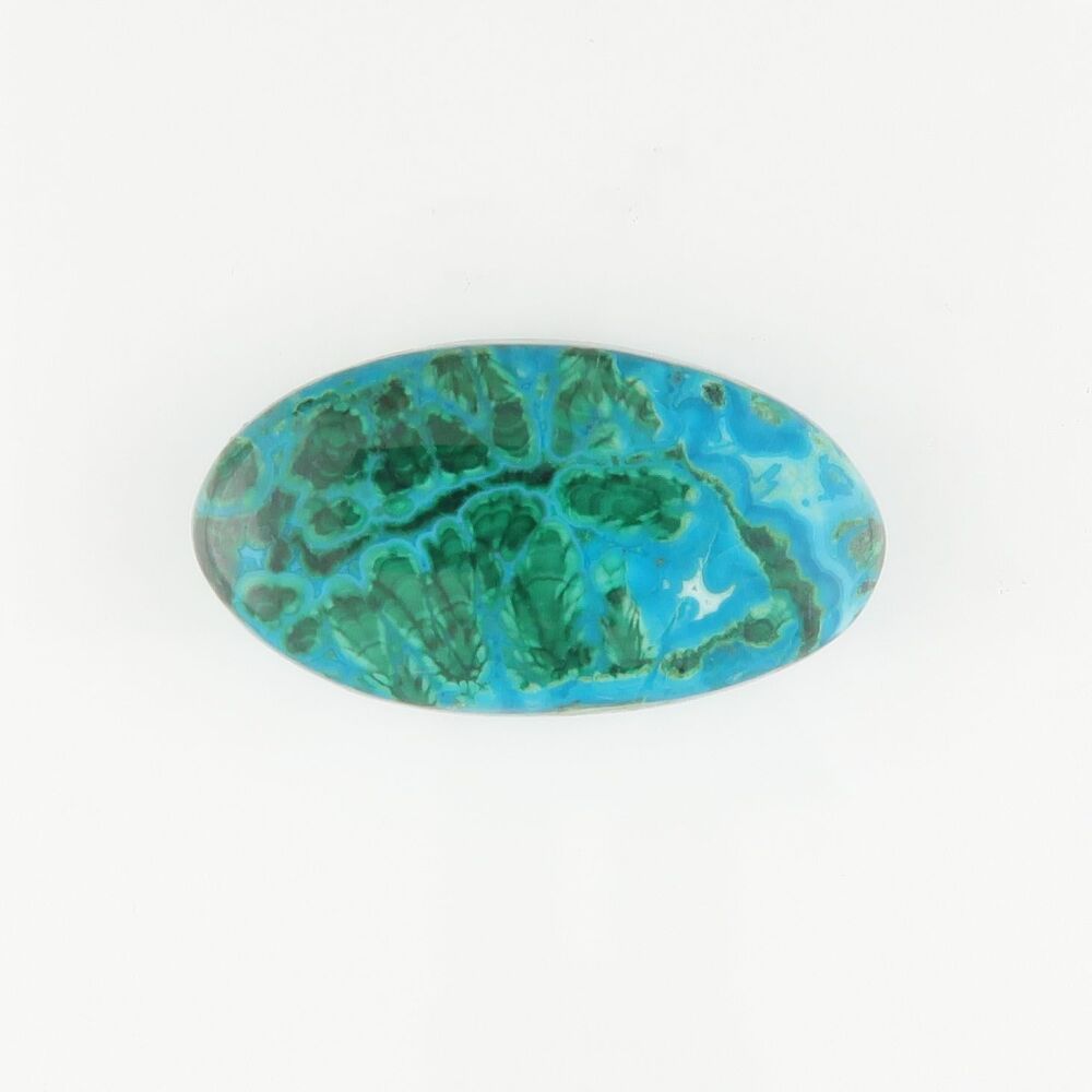 Malachite & chrysocolla cabochon - 3309