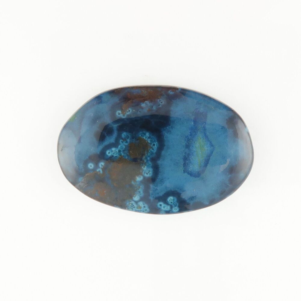 Shattuckite cabochon - 3229