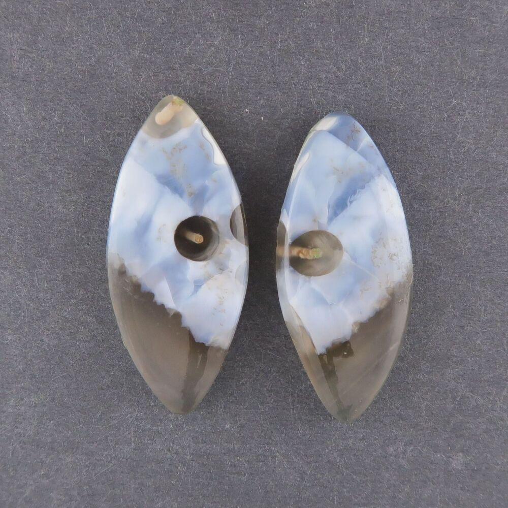 Blue opal pair - 2609