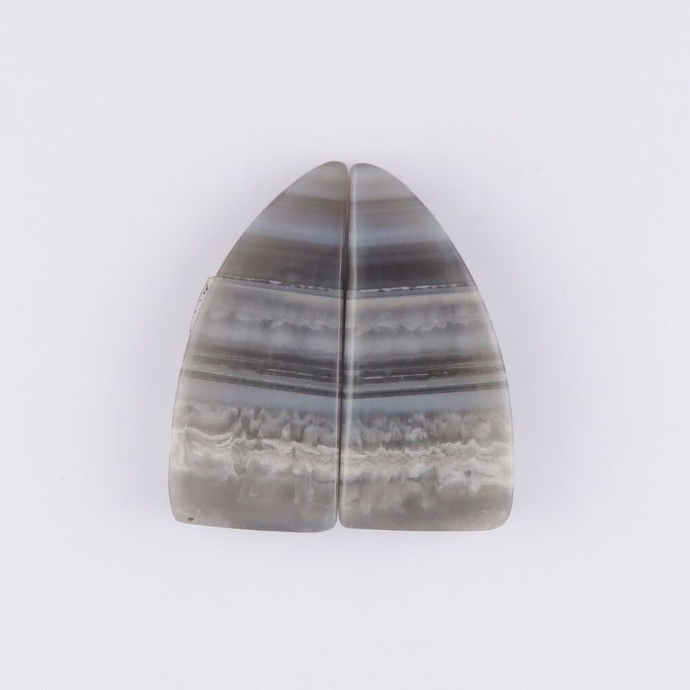 Grey opal pair - 3658