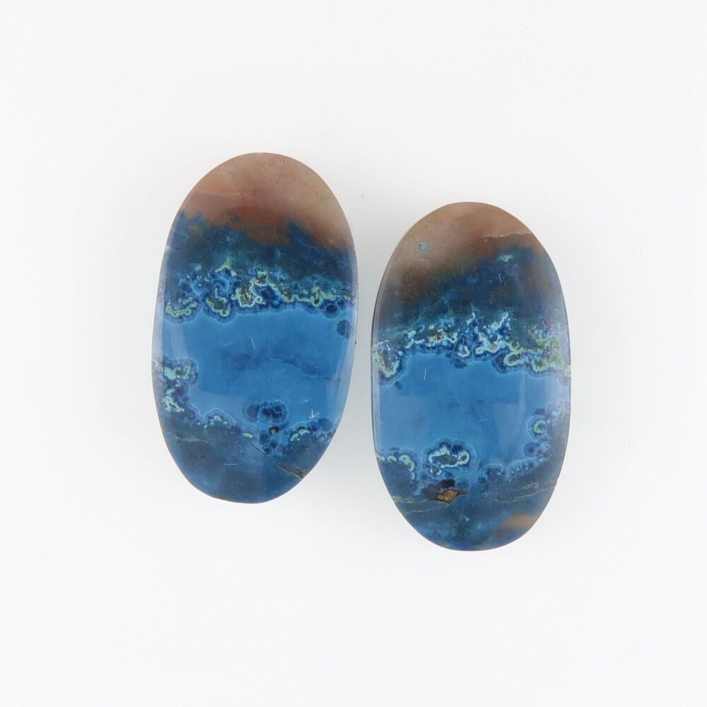 Shattuckite pair - 3662