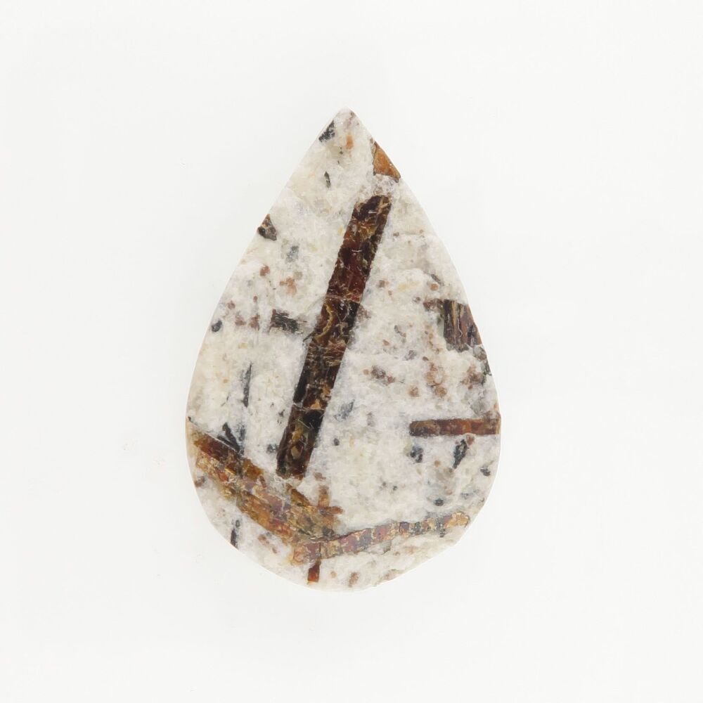 Astrophyllite unpolished cabochon - 2988