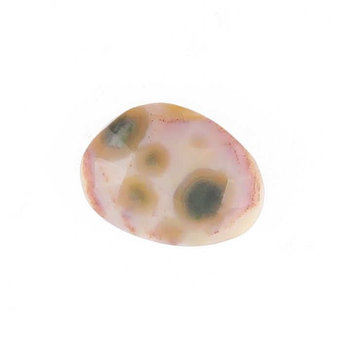 Ocean Jasper facet top cabochon - 3849