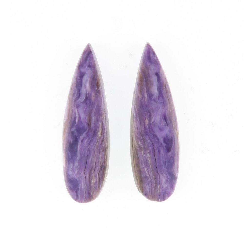 Charoite pair - 3919