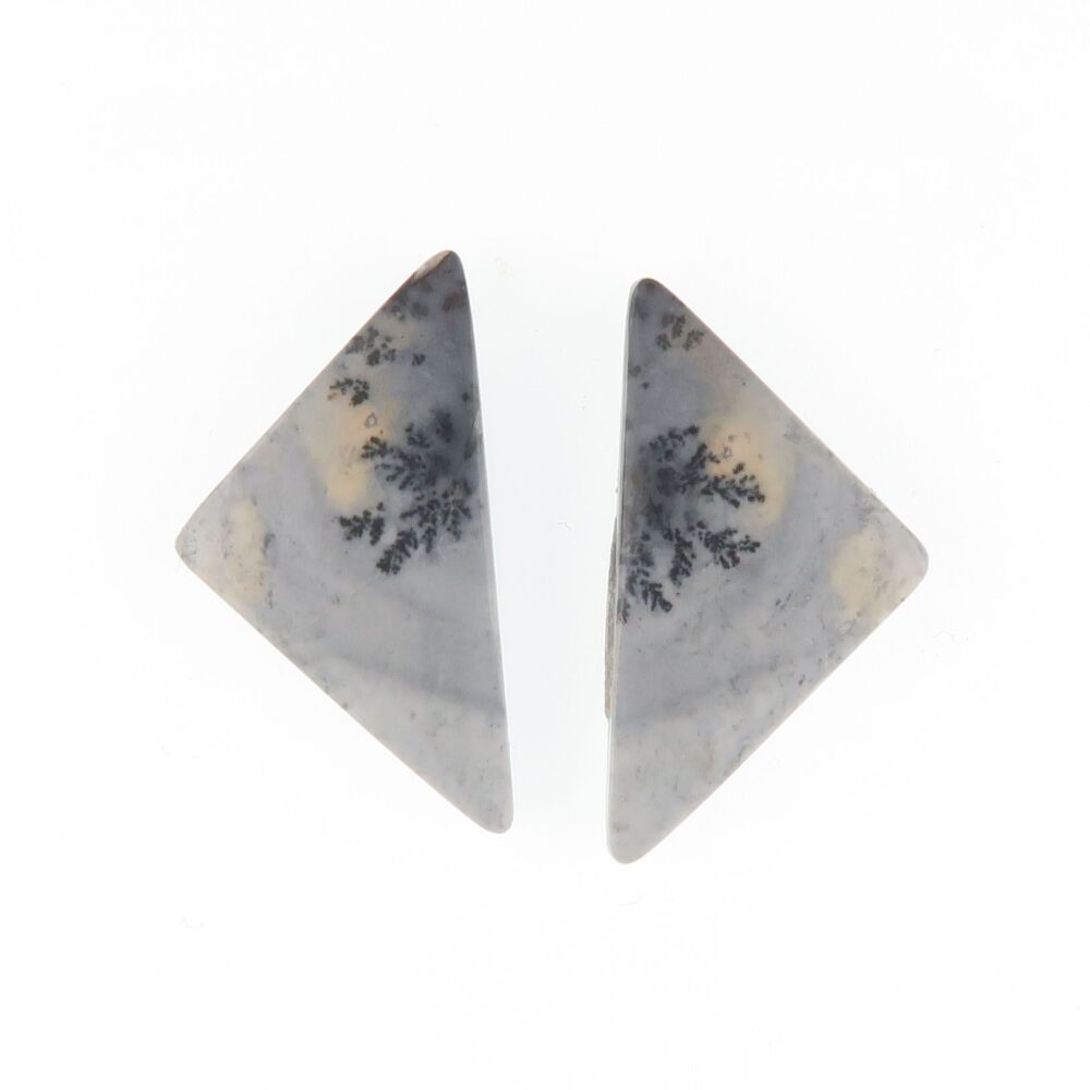 Maligano jasper pair with dendritic growth - 3976