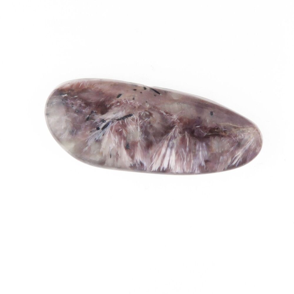 Charoite cabochon with chatoyancy - 3963