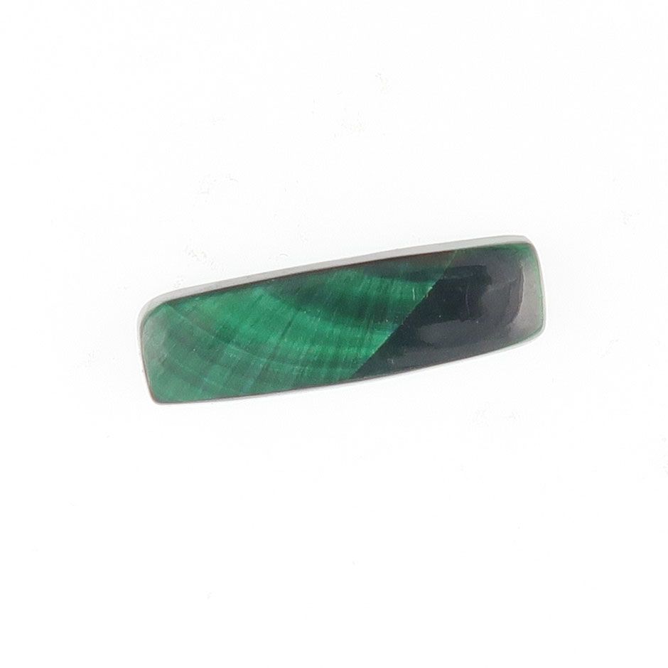 Malachite cabochon with chatoyancy - 3918
