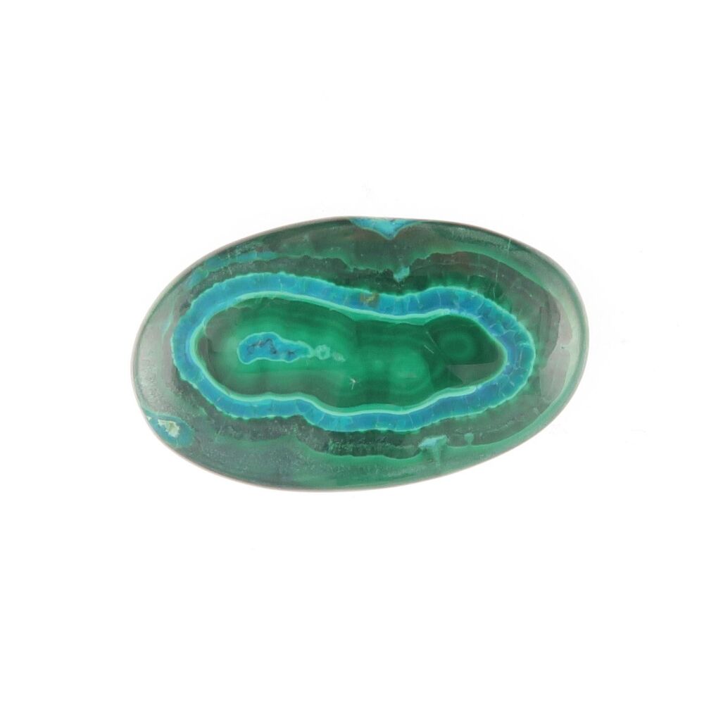 Malachite & chrysocolla cabochon - 3949