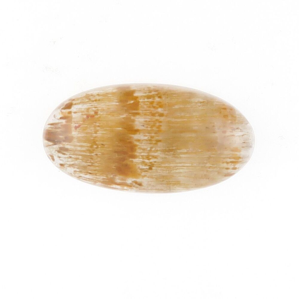 Quartz cabochon with goethite inclusions - 4049