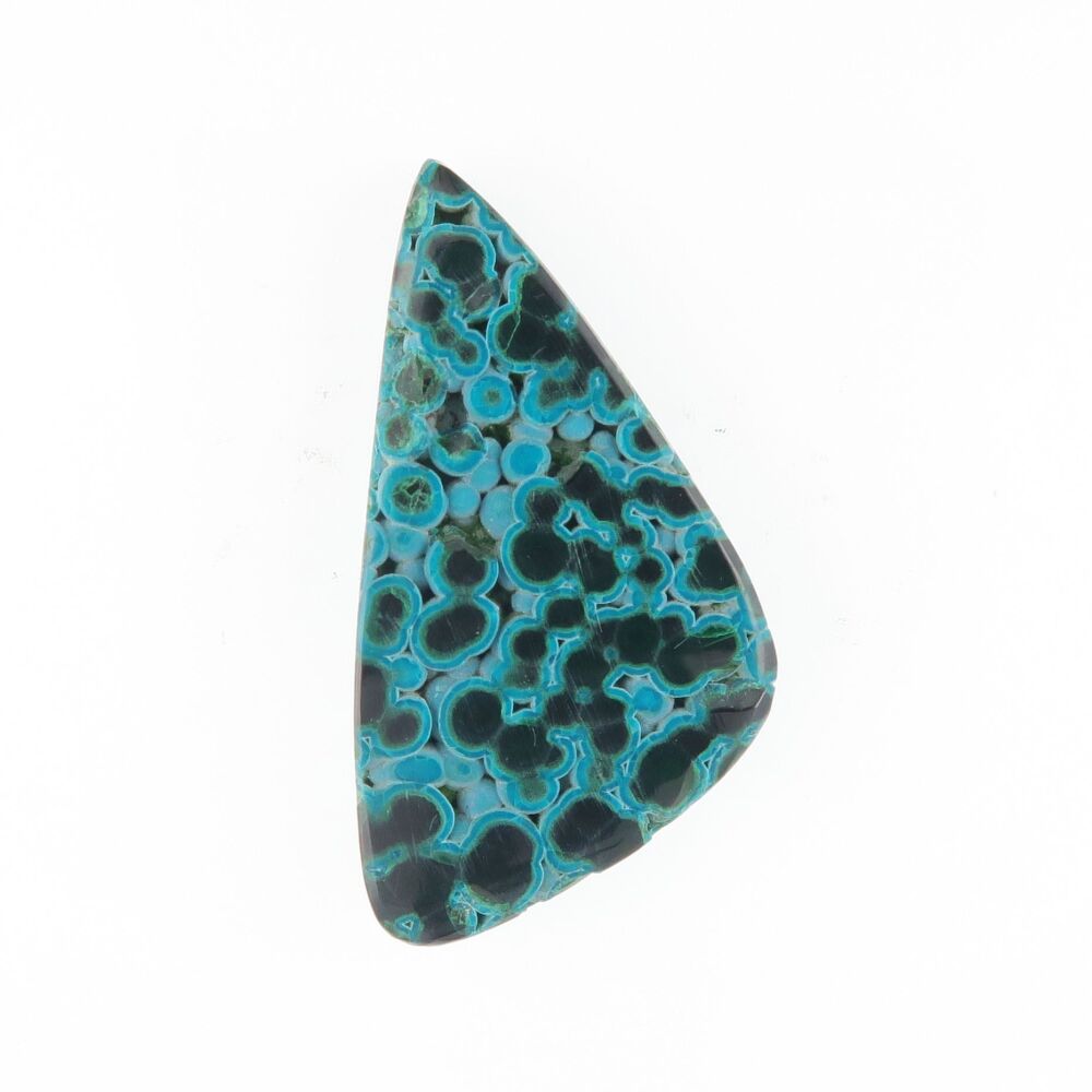 Malachite & chrysocolla cabochon - 4053