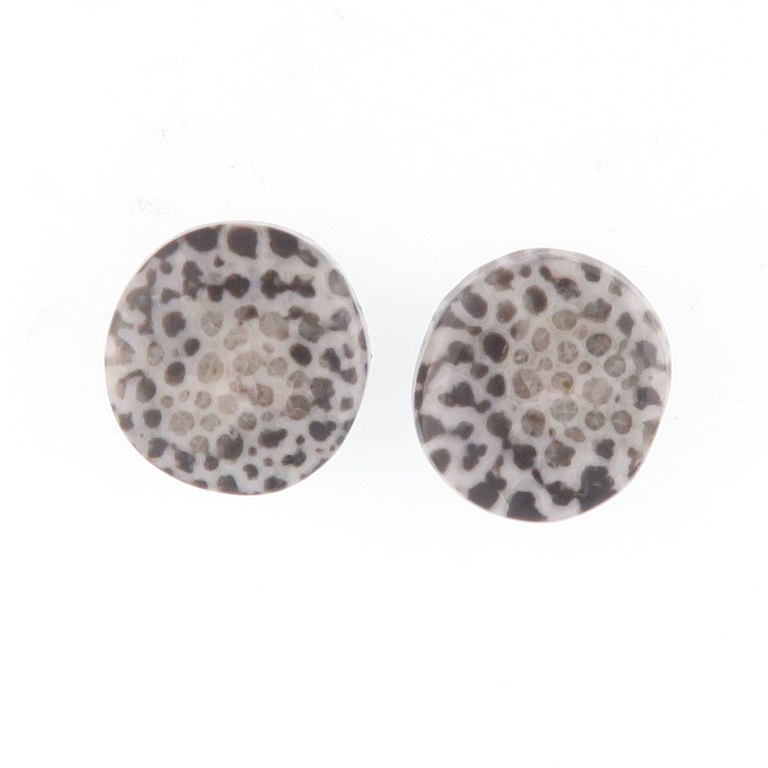 Fossil coral pair - 4048