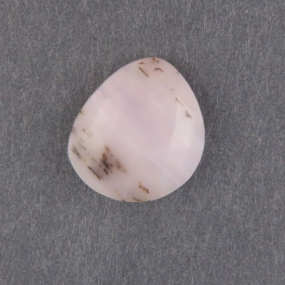 Pink Opal facet top cabochon - 4036