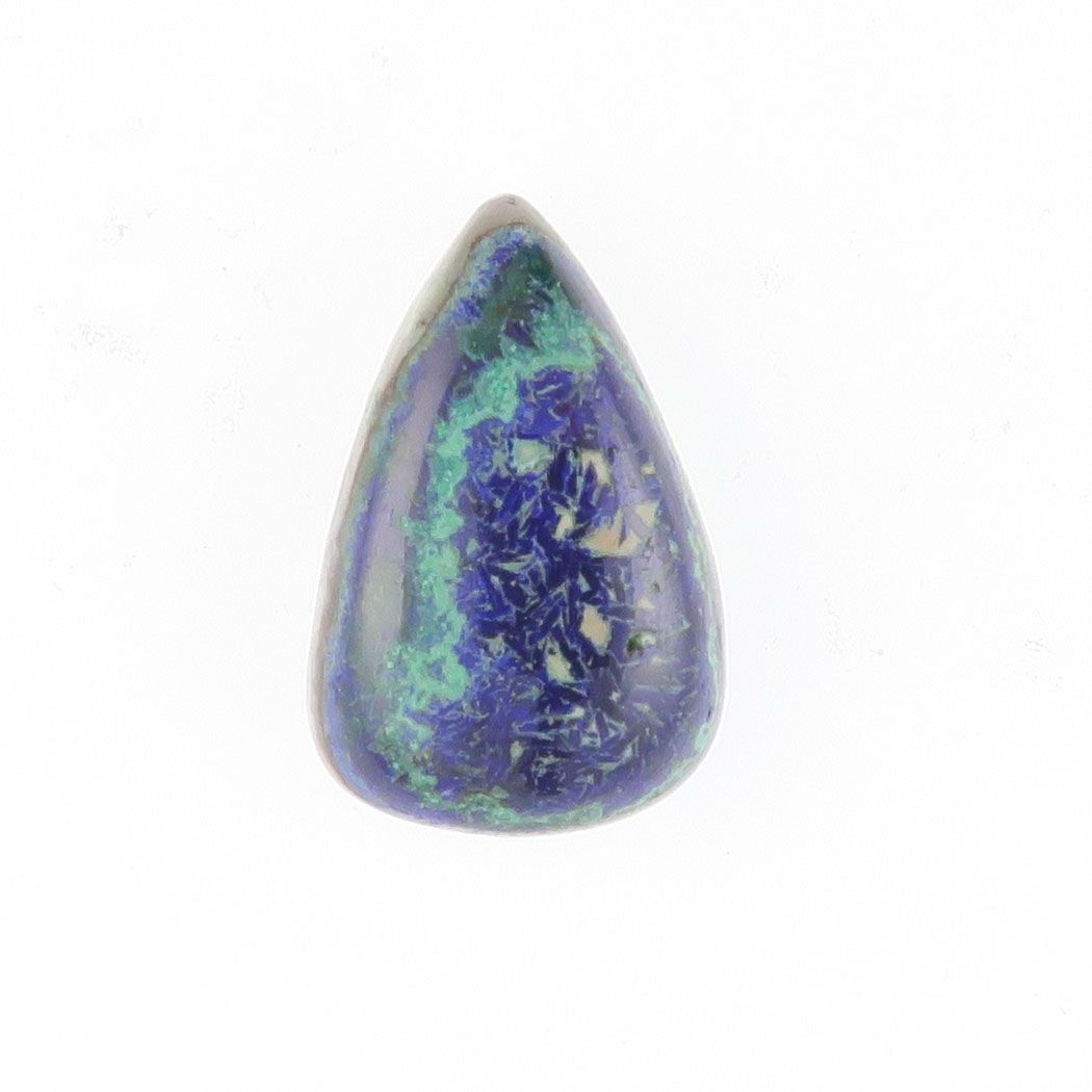 Azurite & chrysocolla cabochon - 4050