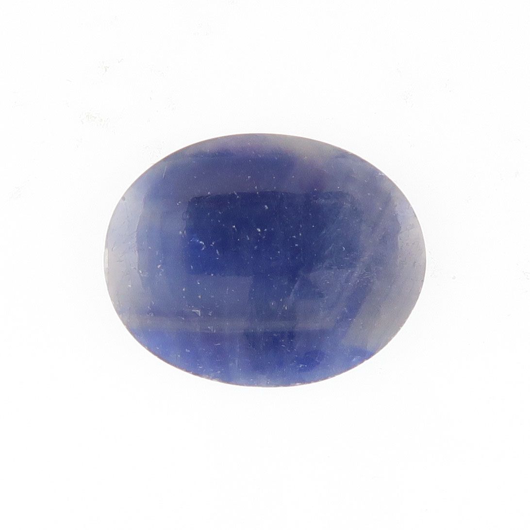 Sapphire blue with growth pattern - 1739