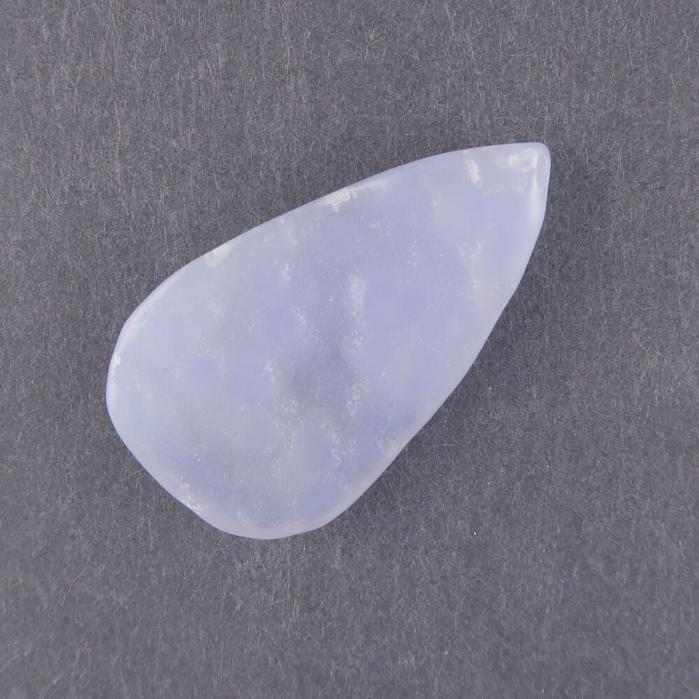 Blue lace agate unpolished top cabochon - 4001