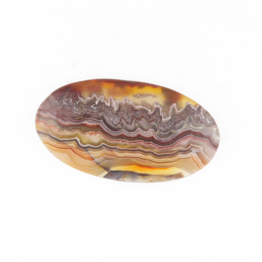 Crazy lace agate cabochon - 1531