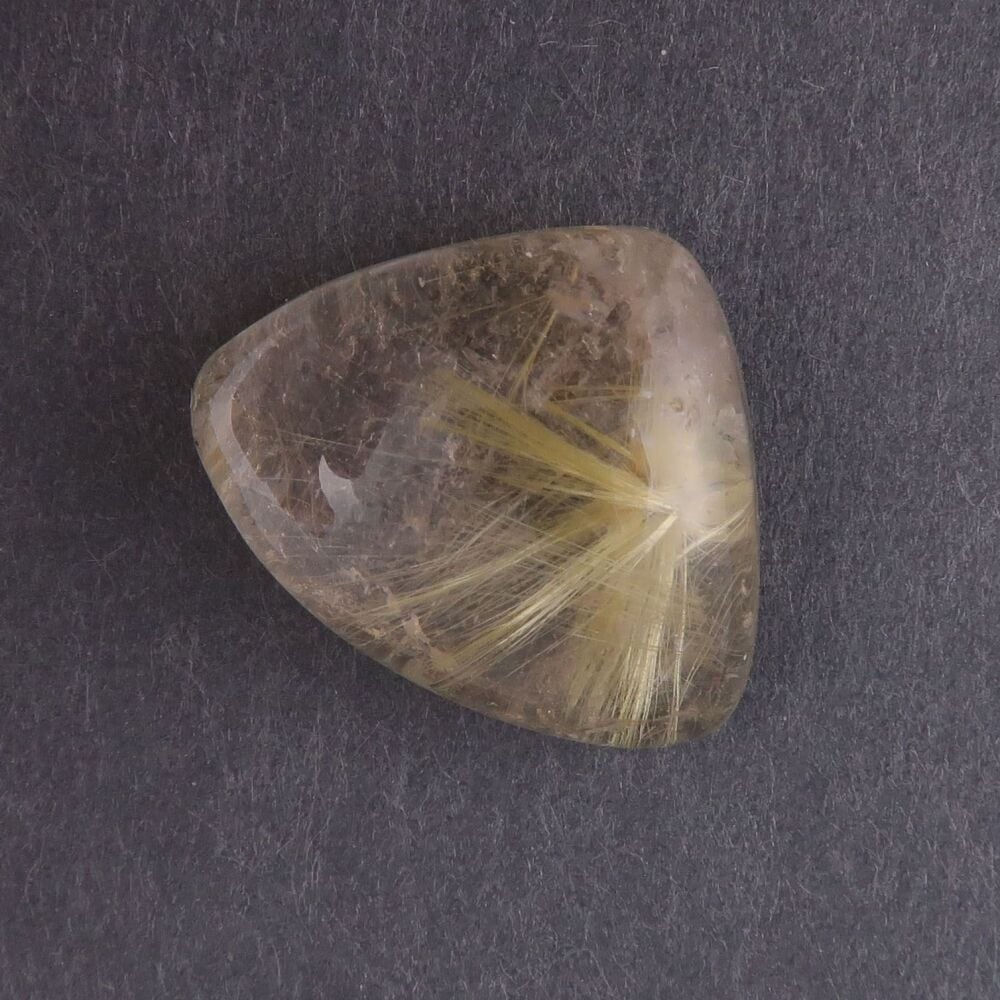 Rutilated quartz "star" cabochon - 2268