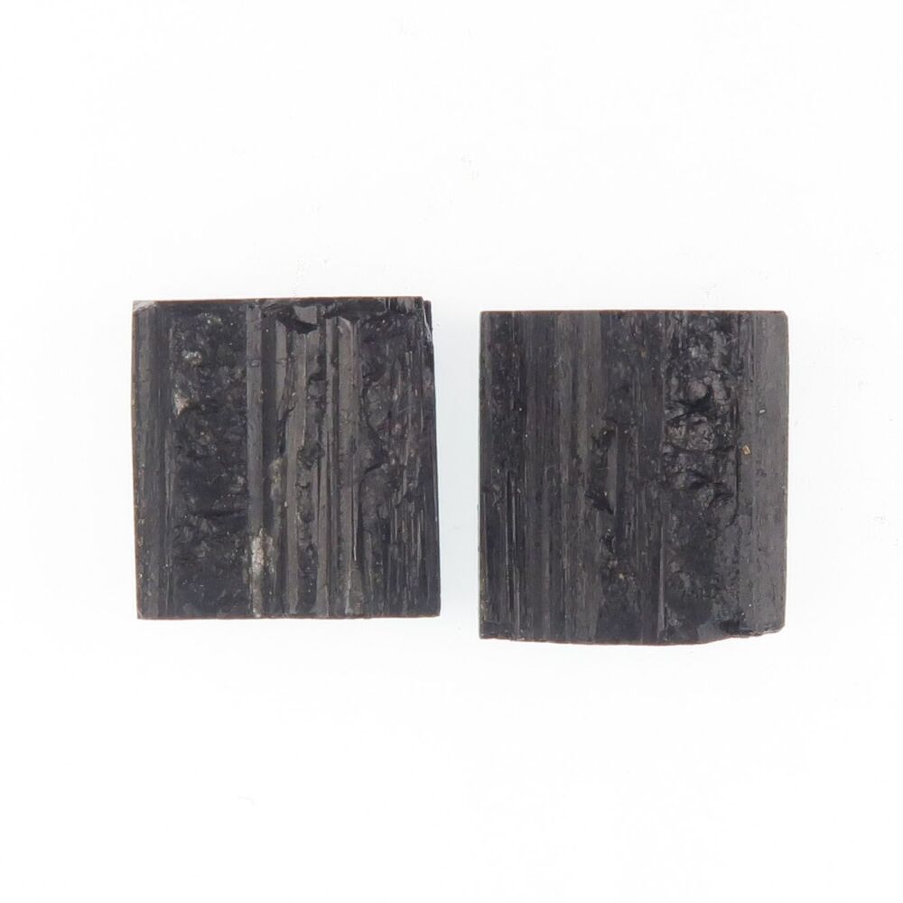 Tourmaline unpolished pair - 3953
