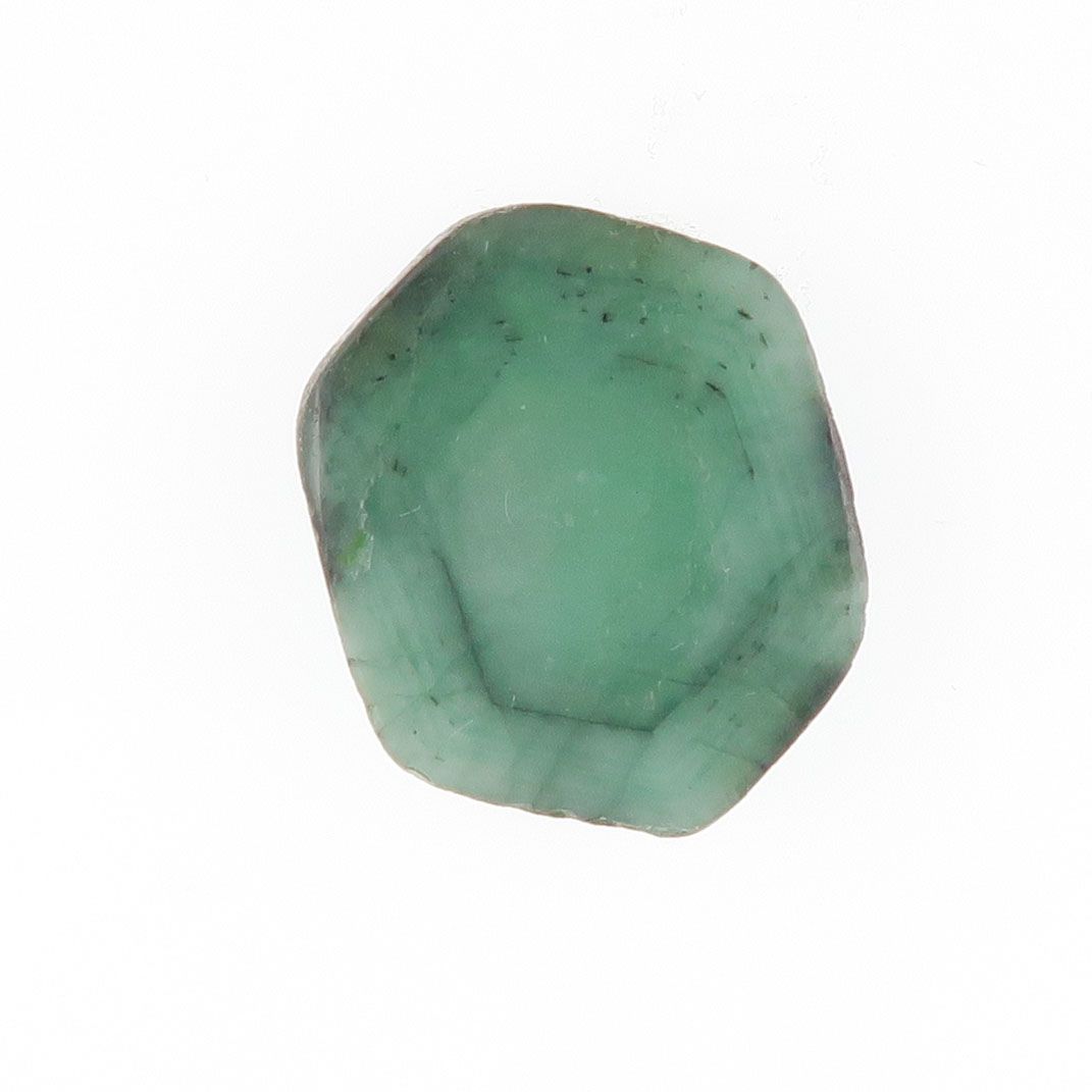 Emerald crystal slice - 4334
