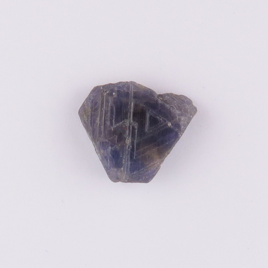 Sapphire crystal with triangular growth pattern - 4139