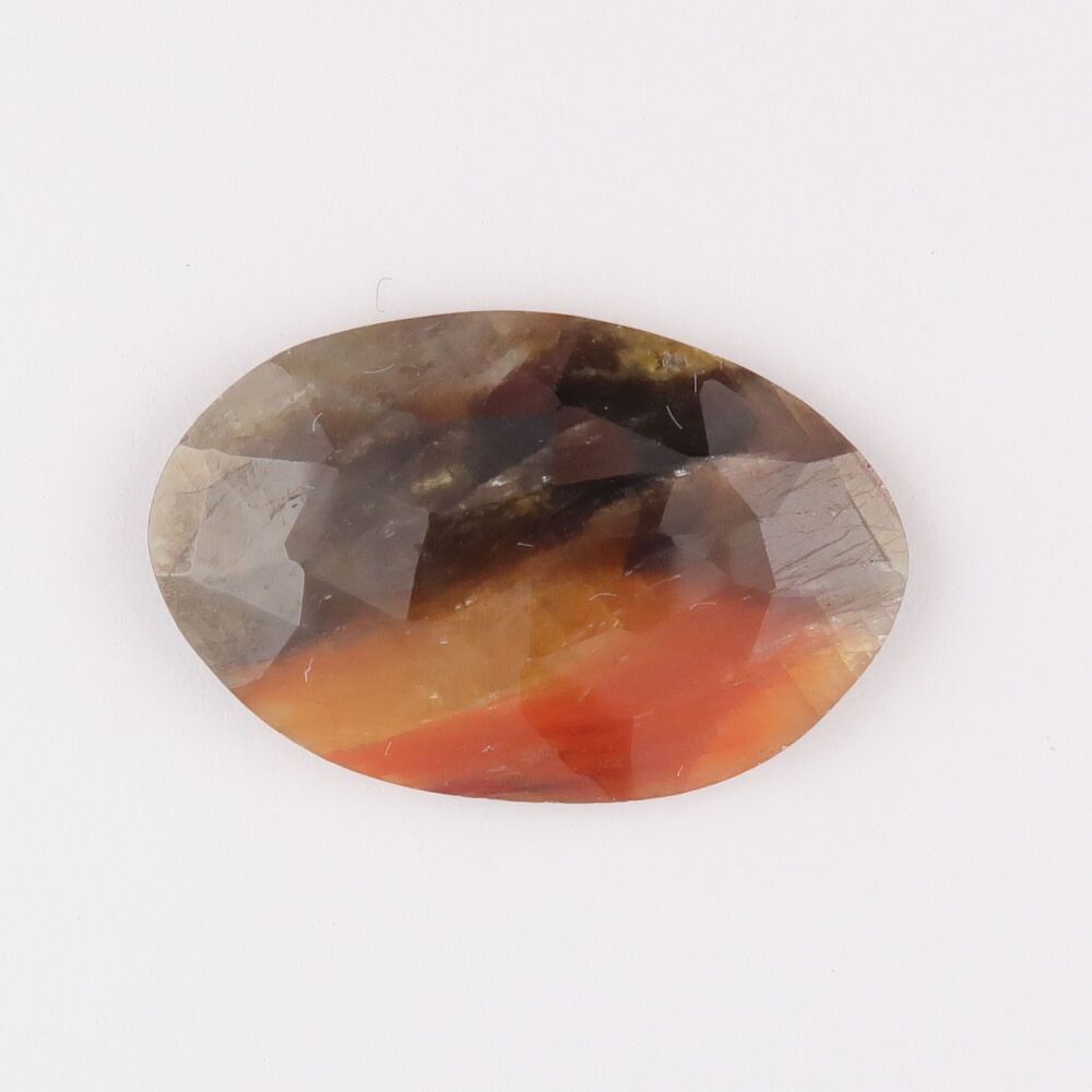 Sapphire facet top cabochon multicolour - 1748