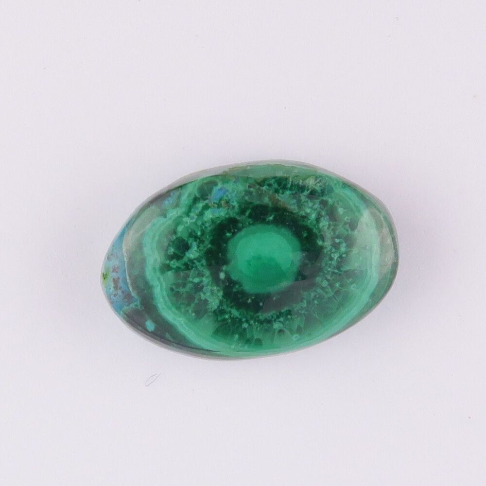 Malachite & chrysocolla cabochon - 4219
