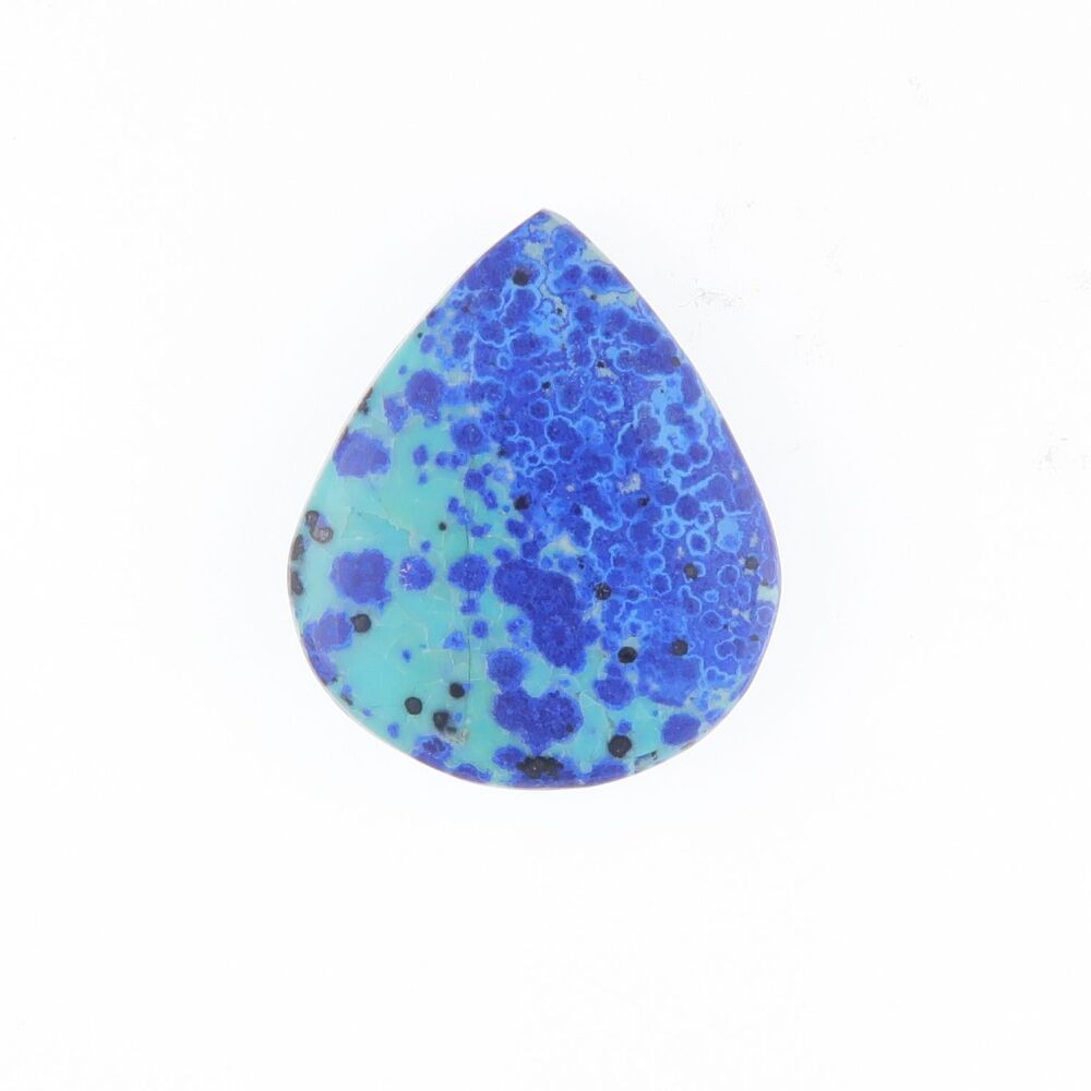 Azurite & chrysocolla cabochon - 4295