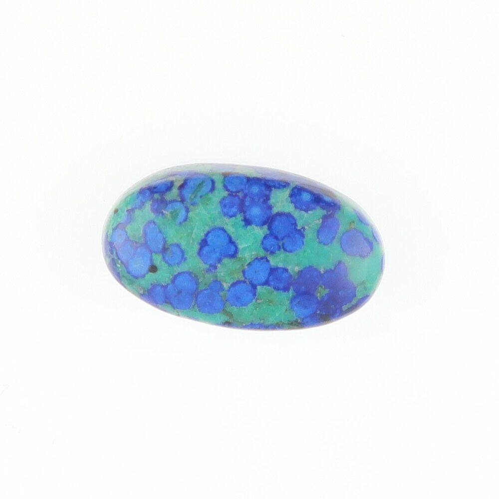 Azurite & chrysocolla cabochon - 4484